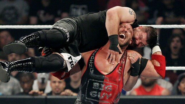 Kevin Owens def. Ryback to win the Intercontinental Championship WWE Photo