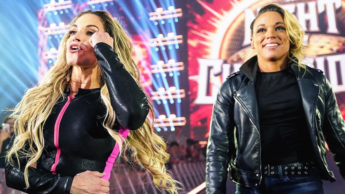 Becky Lynch vs. Trish Stratus results WWE Photo
